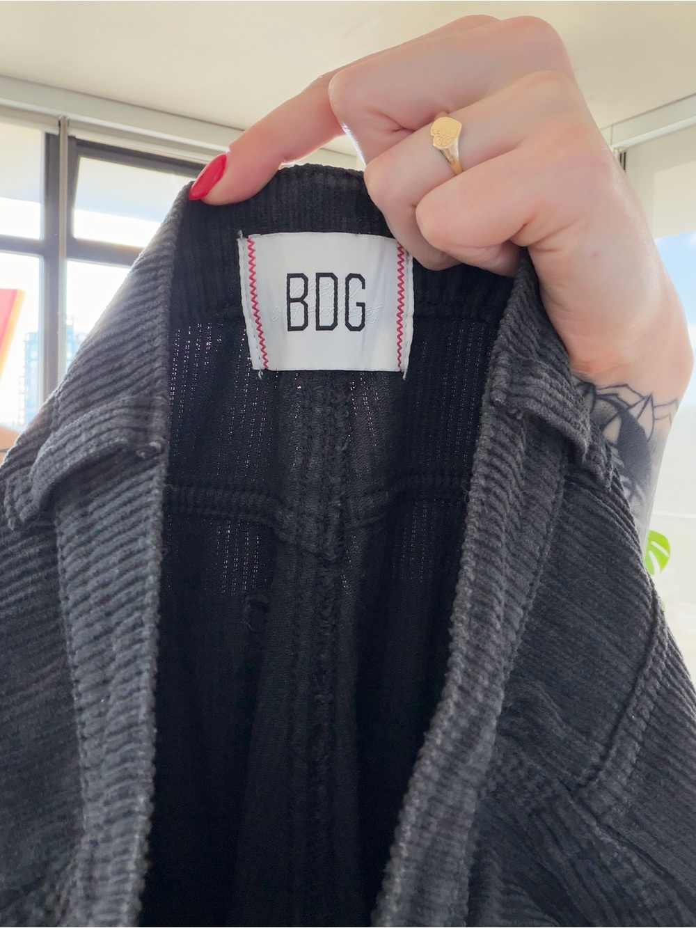 BDG Black Corduroy pants - Picture 5 of 10
